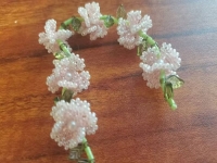 1月23日，手工兼職創(chuàng)業(yè)在家做是真的，微創(chuàng)業(yè)做手工傳承官，在家做的好手工，手工之家堅持與合作人員做好產(chǎn)品質(zhì)量，圖為串珠米珠繡純手工產(chǎn)品剪影