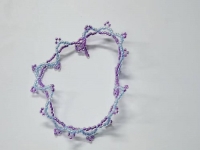 串珠米珠繡純手工產(chǎn)品展示，精美的手飾之手鏈