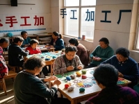 送貨上門手工創(chuàng)業(yè)項目，簡單好做的純手工加工廠如何供料