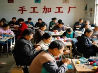 簡(jiǎn)單好做，拿回家做的純手工，小成本創(chuàng)業(yè)辦廠做加工，一個(gè)人就能干好
