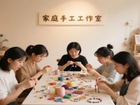 把手工帶回家，大家都能做的家庭手工工作室，適合長(zhǎng)期合作