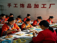 在家附近做手工掙錢(qián)，跟著開(kāi)手工加工廠(chǎng)創(chuàng)業(yè)的人，有方向有保障