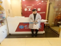 滄州程女士不遠(yuǎn)外地而來，親自到手工活之家交貨
