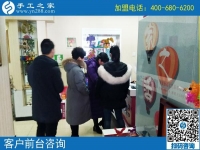 2月23日，做這個沒有押金的手工活如何掙到錢？手工之家接待考察加工客戶剪影
