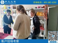 3月21日，在家做什么手工活能掙錢？大家都選這個(gè)賺錢的手工活。手工之家接待考察加工客戶剪影