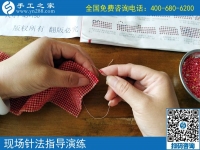 簡(jiǎn)單好做、正規(guī)供料的手工活，浙江溫州陳女士選擇手工之家的珠繡