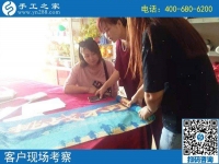 8月16日，找正規(guī)可靠、可以寄到家做的手工活掙錢，手工之家接待考察加工客戶剪影