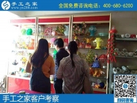 9月24 日，正規(guī)手工活就是讓你了解清楚的手工活，手工之家接待考察加工客戶剪影