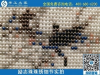 5月13日，正規(guī)手工活代理加工項目，靠譜的加工回收手工活，就在手工之家，勵志珠珠繡成品實拍