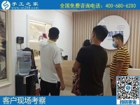 6月5日，純手工活外發(fā)加工，在手工活外發(fā)加工網(wǎng)找到合適的好項(xiàng)目，手工之家接待考察合作客戶剪影