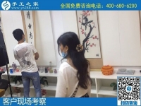 6月27日，在家做外發(fā)手工活的直接收獲，除了掙錢，就是陪伴，手工之家接待考察加工客戶剪影