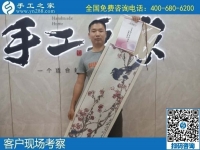 8月8日，可以在家做的手工活，拿回家做的手工活，選擇這個收益有保障的珠繡手工就對了。手工之家接待考察加工客戶剪影