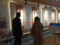 11月29日，手工活代理加工項(xiàng)目，在家掙錢(qián)，推薦做老手工企業(yè)的勵(lì)志珠珠繡，手工之家接待考察加工客戶剪影
