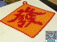 可帶回家做的手工活，就是手工之家勵(lì)志珠繡