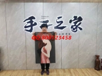 5月11日，手工活拿回家做，想接正規(guī)廠家的手工活，全面了解很重要，手工之家接待考察加工客戶剪影