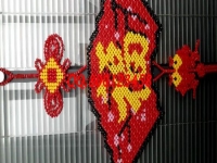 9月23日，可以帶回家做的手工活兼職和創(chuàng)業(yè)好項(xiàng)目，可信可靠，產(chǎn)品設(shè)計(jì)精美、種類豐富，就在手工之家，圖為勵(lì)志珠珠繡串珠產(chǎn)品實(shí)拍