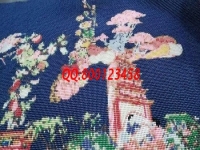 10月28日，可以寄到家做的手工活，在家做手工活掙錢(qián)，正規(guī)廠家的外發(fā)手工活只有這些要求，圖為勵(lì)志珠珠繡成品細(xì)節(jié)實(shí)拍
