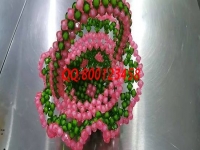 11月6日，在家做手工活掙錢，可以寄到家做的手工活代理加工項(xiàng)目，就選這個(gè)正規(guī)可靠、制度完善的手工之家，圖為勵(lì)志珠珠繡串珠成品實(shí)拍