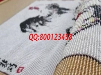 3月6日，手工活拿回家做，在家做手工活，選手工之家的珠繡手工串珠，圖為勵志珠珠繡成品細節(jié)實拍