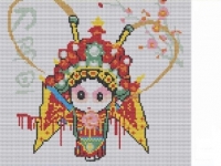 3月31日，手工工藝品DIY深受年輕人的喜歡，可以寄到家做的手工活，為什么很多人要開手工工作室，圖為勵(lì)志珠平面珠繡定制手工產(chǎn)品及圖紙剪影