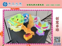 外發(fā)串珠子手工活是自由的活兒，只要空閑就可以加工掙錢